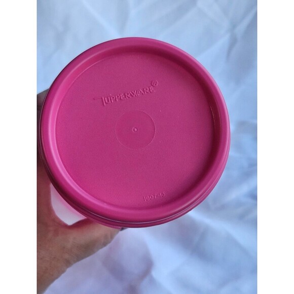 TUPPERWARE New MODULAR MATES 2 PIECES ROUND Containers PINK - Picture 6 of 6